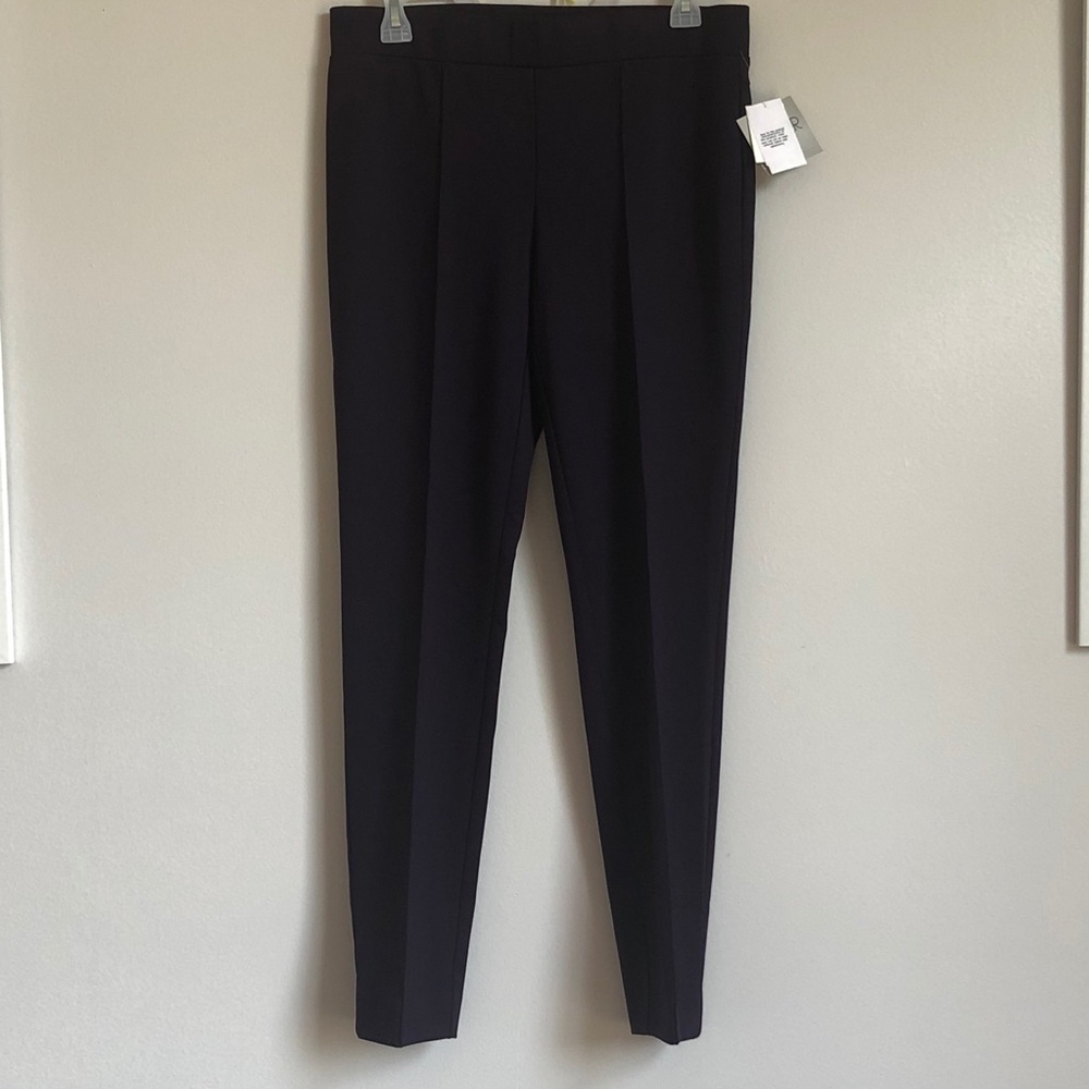 Kasper Women's Elastic Vintage Bordeaux Pants